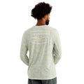 DRIFT PRINTED LS CREW PALE ALGAE SIZE M