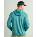 HUK HUK'D UP PERFORMANCE FLEECE HOODIE STORM BLUE HTHR S