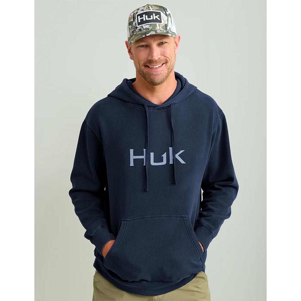 HUK HUK'D UP LOGO HOODIE NAVAL ACADEMY S