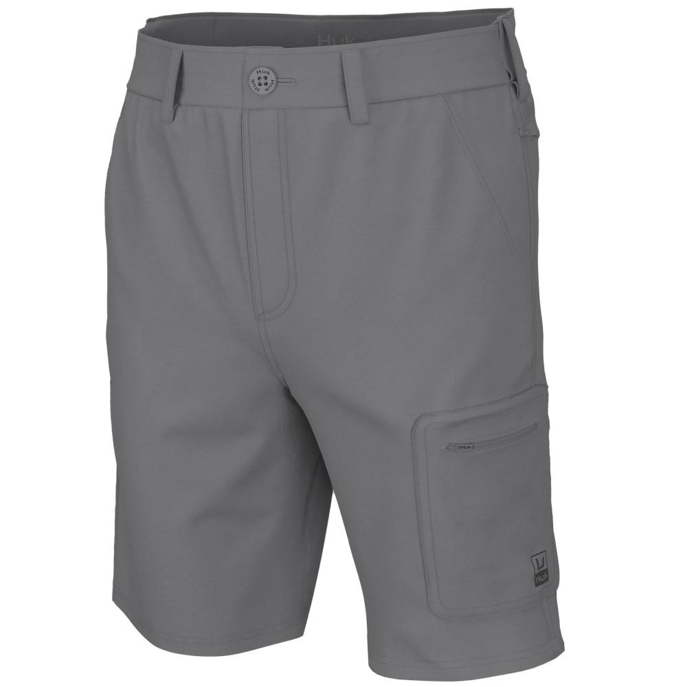 HUK NXTLVL 10.5 SHORT OVERCAST GREY M