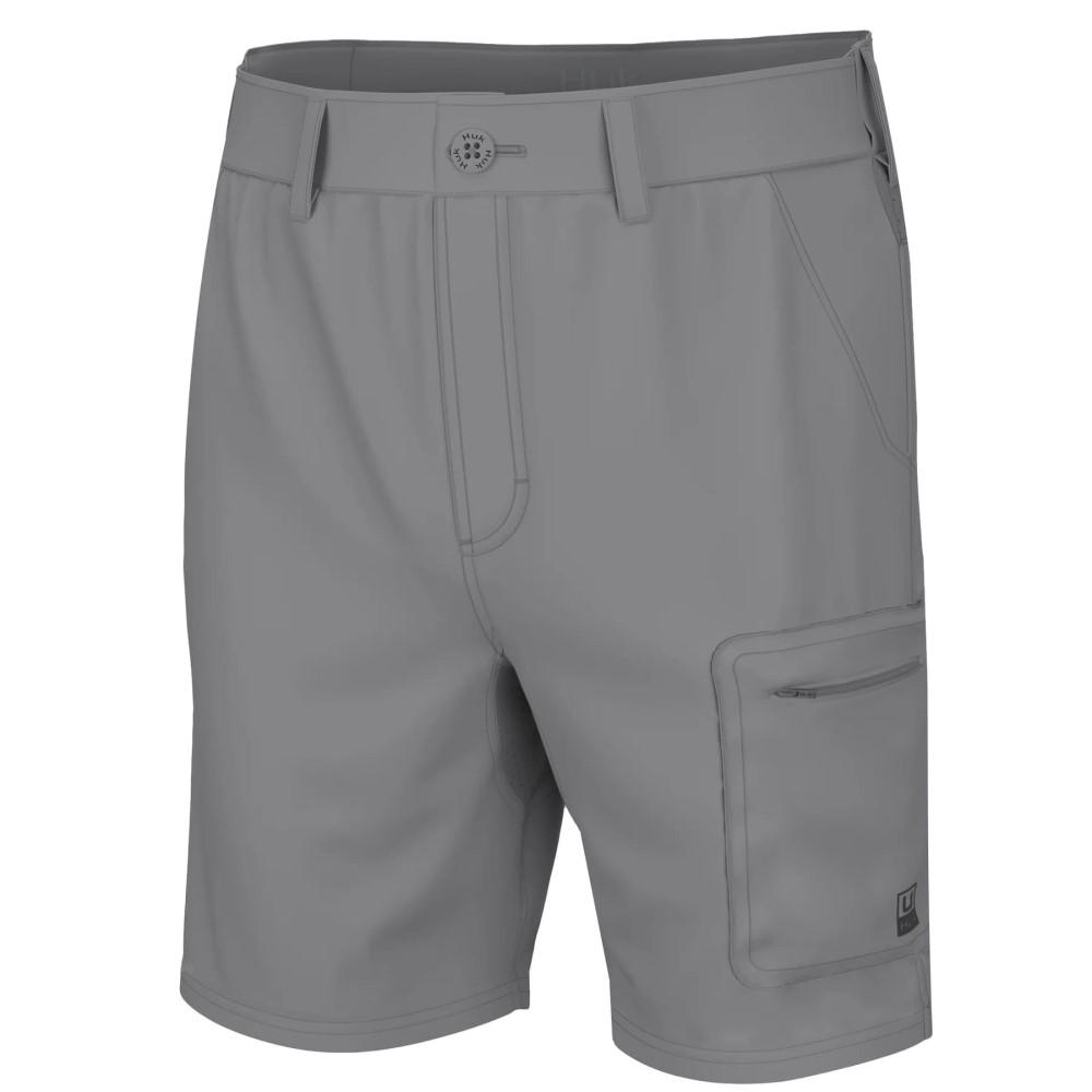 HUK NXTLVL 7 SHORT OVERCAST GREY M
