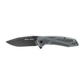 Real Avid RAV-2, Folding Knife, Plain Edge, Matte Finish, Blue Black