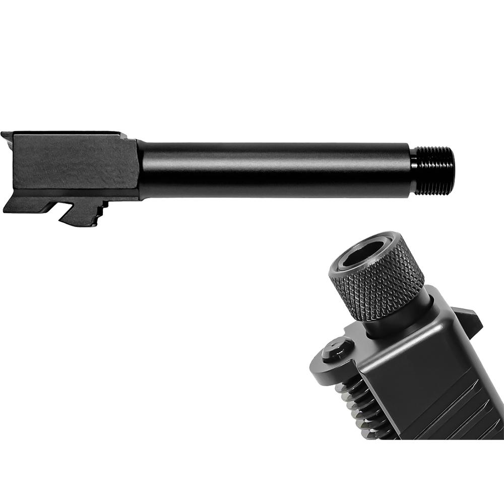 Threaded Barrel to fit Gen 1-5 G19 BLK Nitride Finish