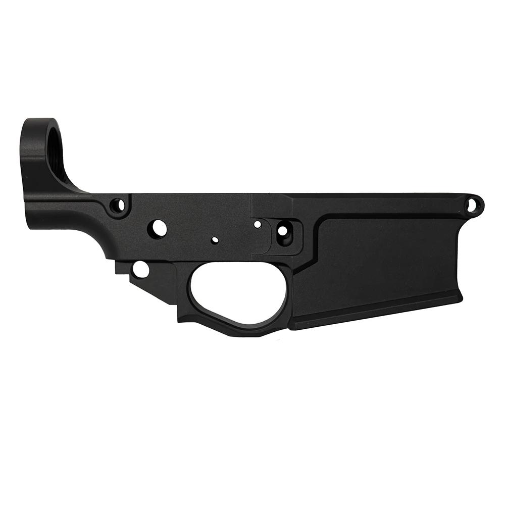 Stripped CA10 Lower (AR10) Black Ano 7075