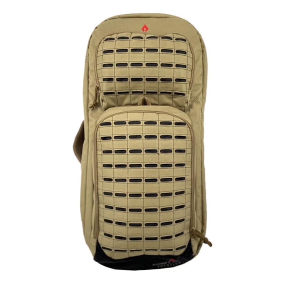 FRAME 28 AR PISTOL / SBR CASE w/ BACKPACK STRAP TAN / BLACK