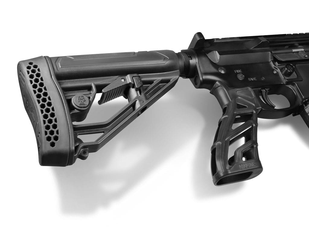 Adaptive Tactical AR-15/AR-10 Ex-Performance Adjustable Stock - Mil-Spec