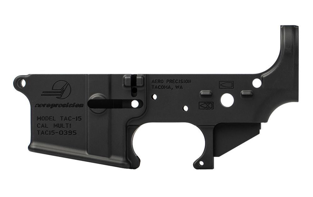 Aero Precision Tacoma Pride TAC-15 AR-15 Lower Receiver with Classic Logo