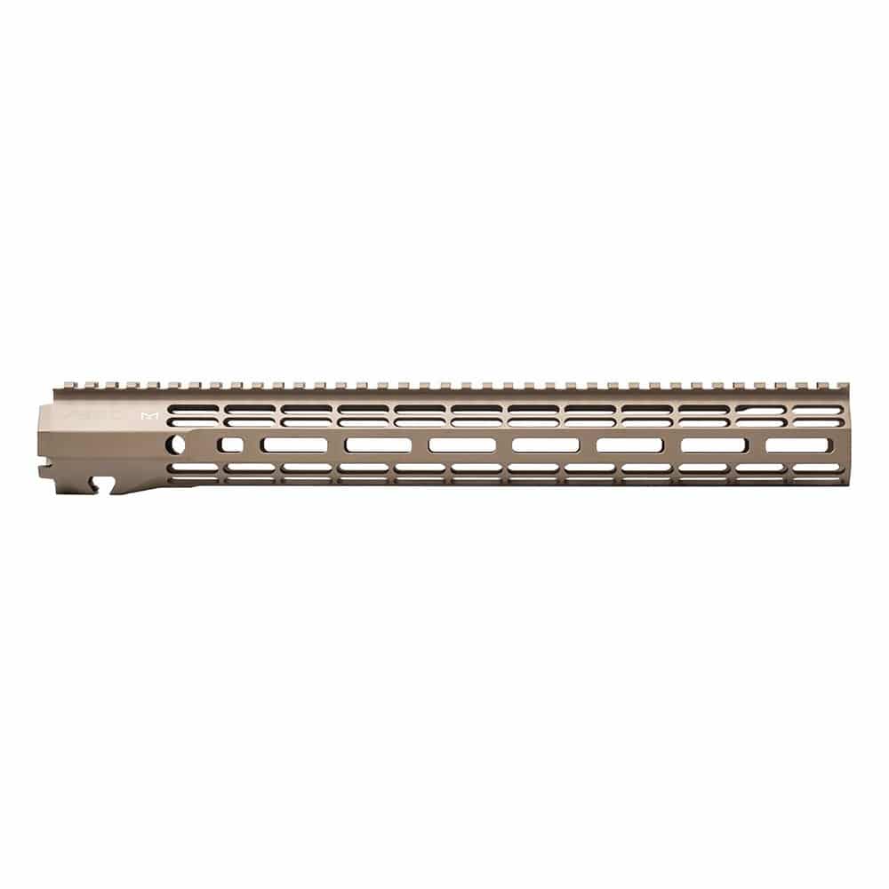 Open Box Return -Aero Precision ATLAS R-ONE free Float Handguard - M-LOK - Full Top Rail - 6 Lengths Available - Flat-dark-earth, 15-inch