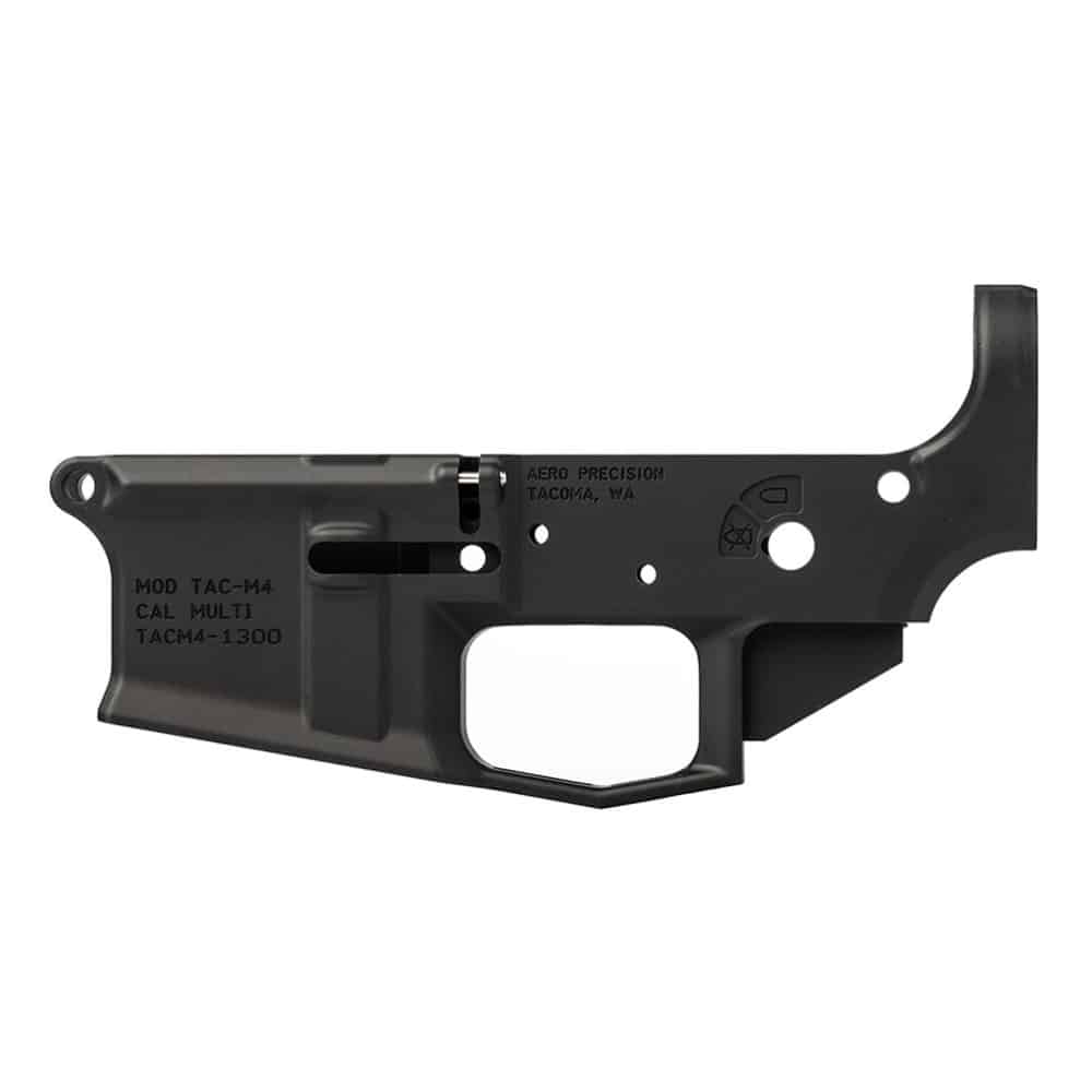 Aero Precision Tacoma Pride M4E1 AR-15 Lower Receiver with Classic Logo