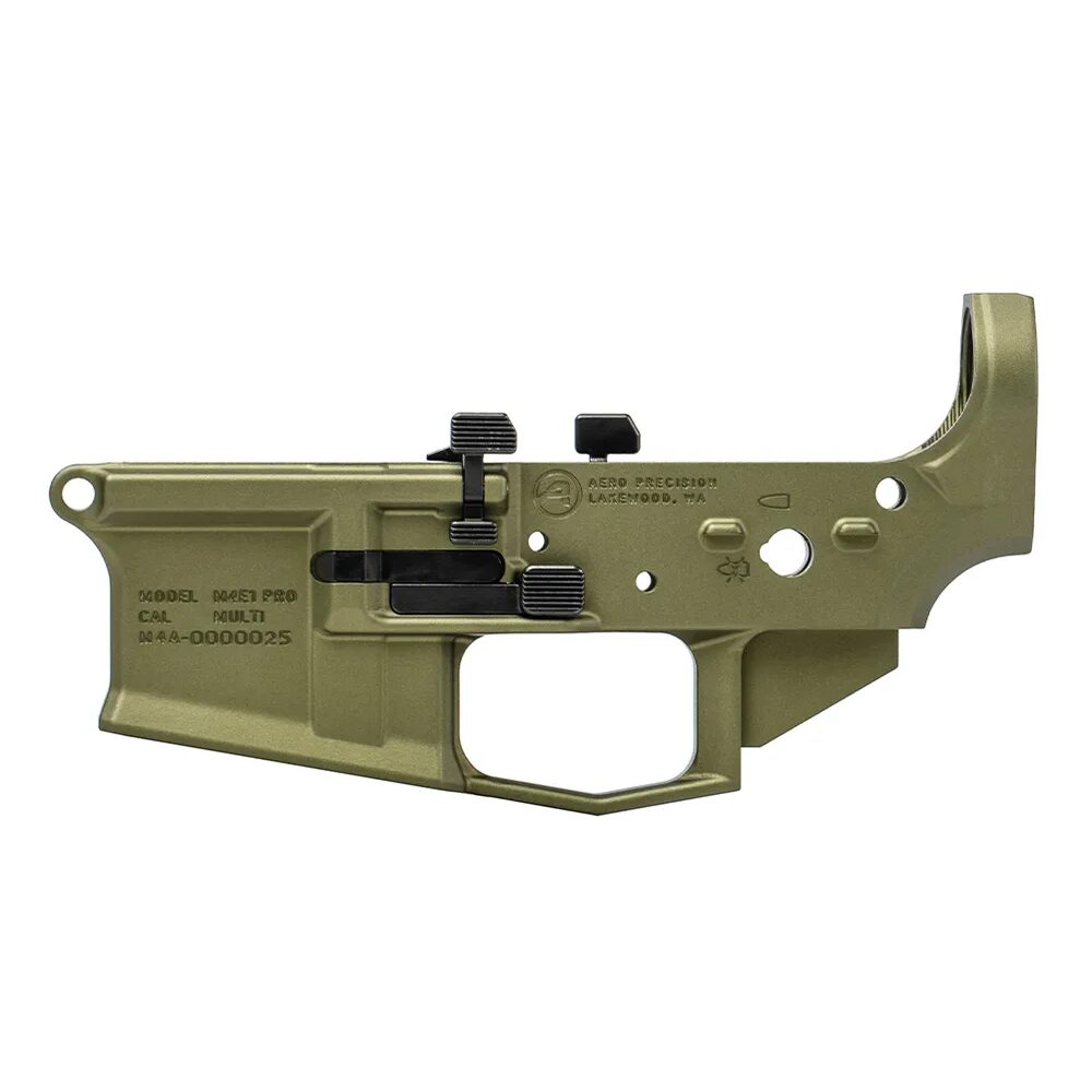 Aero Precision M4E1 Pro Ambidextrous AR-15 Lower Receiver - Multiple Colors