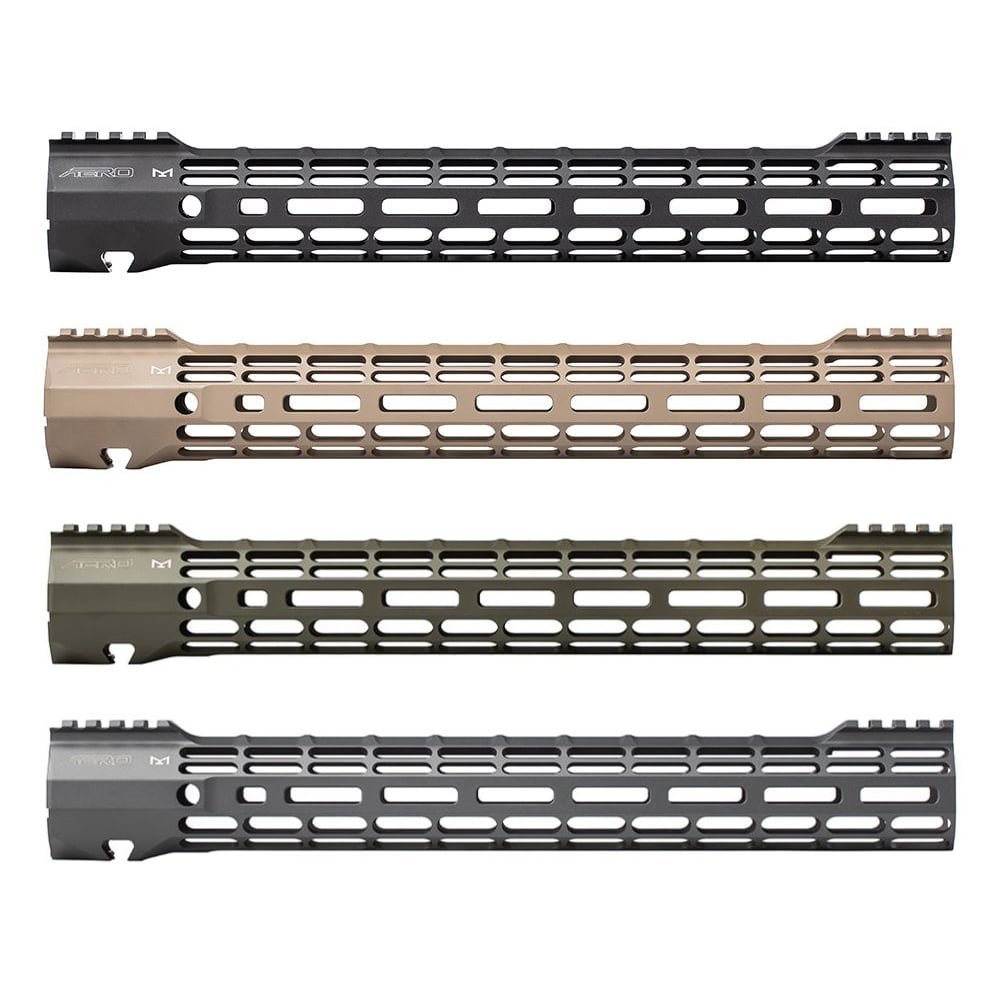 Aero Precision ATLAS S-One M5 AR-10 Free Float Handguard - M-LOK - 2 Lengths Available