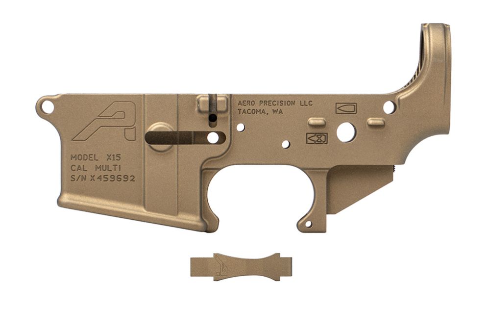Aero Precision X15 AR-15 Gen 2 Stripped Lower Receiver with Trigger Guard