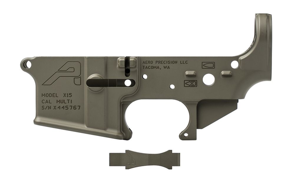 Aero Precision X15 AR-15 Gen 2 Stripped Lower Receiver with Trigger Guard