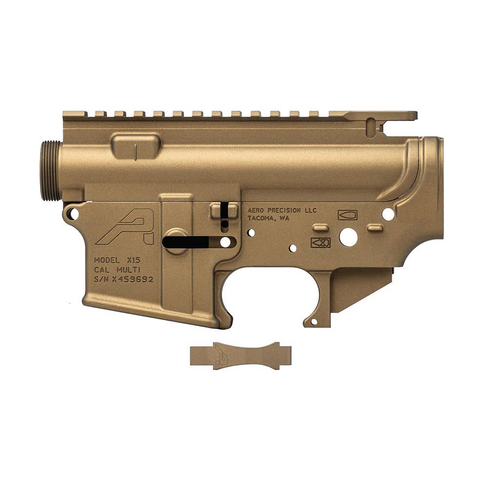 Aero Precision X15 Receiver Set - AR-15 Lower Receiver with Assembled Upper Receiver
