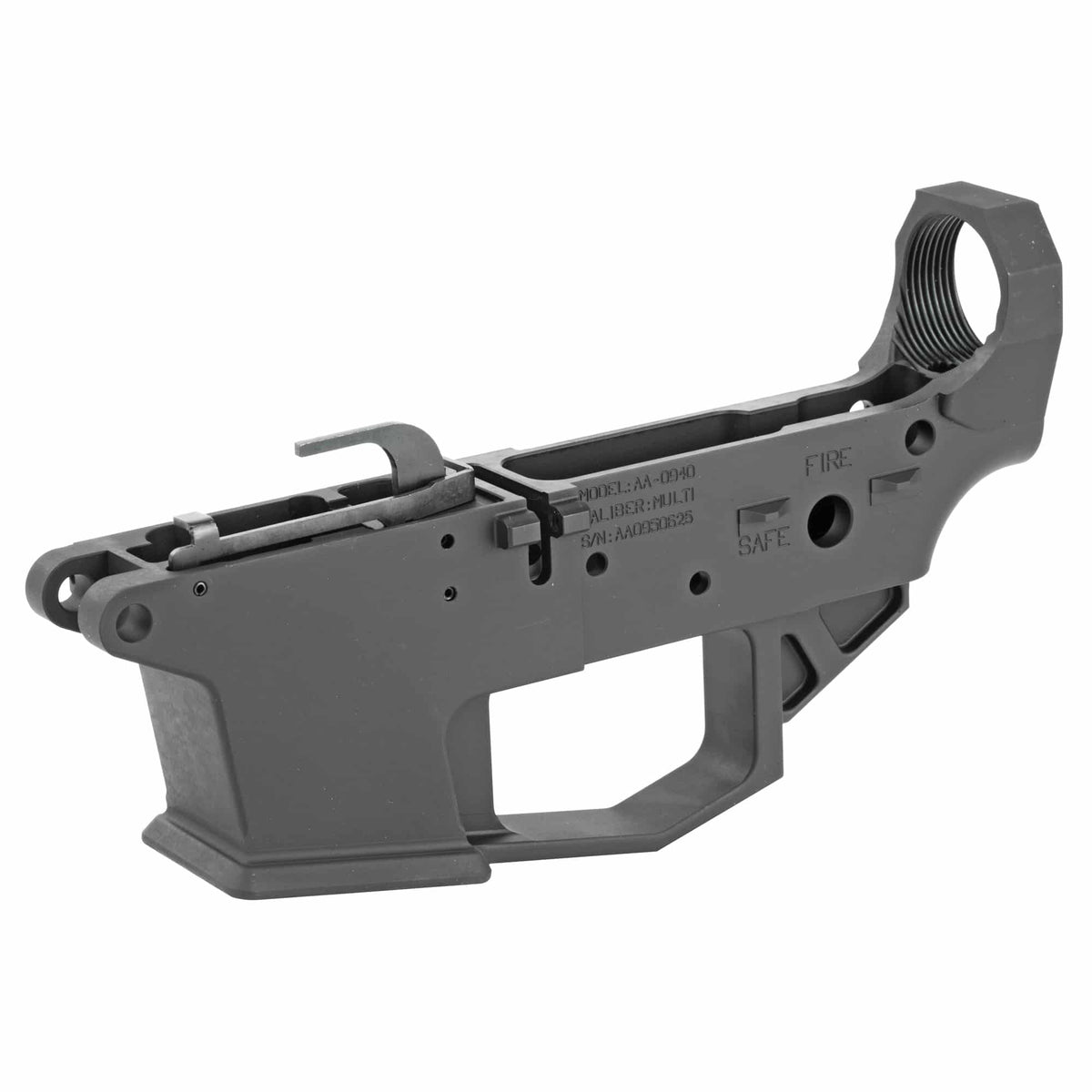 Angstadt Arms 0940 Stripped Lower Receiver - Accepts 9mm & .40 S&W Glock Magazines