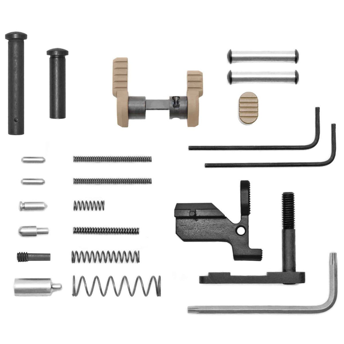 Armaspec Gun Builder’s Stainless AR-10 Lower Parts Kit