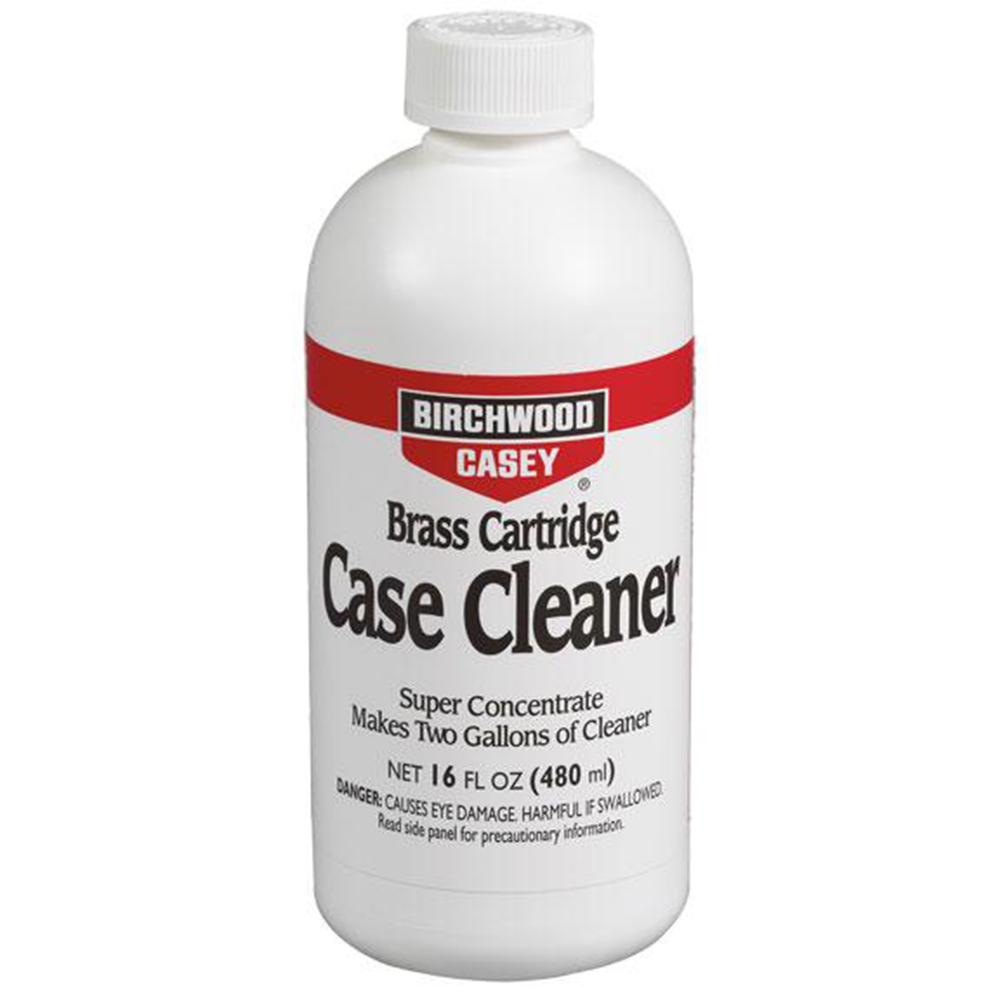 BIRCHWOOD CASEY BRASS CARTRIDGE CASE CLEANER 16 OZ. LIQUID
