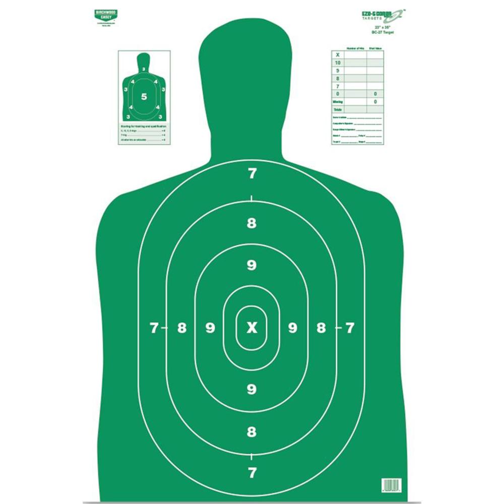 EZE-SCORER 23 X 35 BC27 GREEN - 5 PAPER PK (FOLDED)