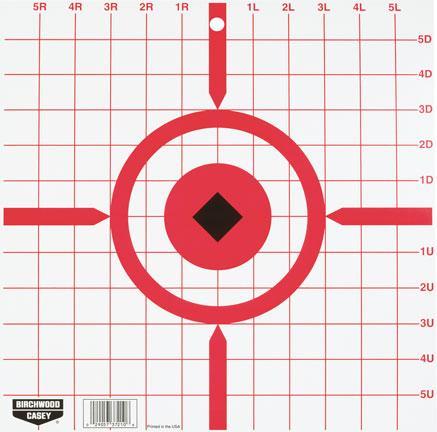 RIGID 12 CROSSHAIR SIGHT-IN TARGET - 10-PK