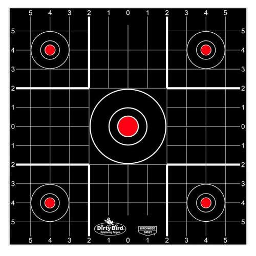 BC DIRTY BIRD 12in SIGHT-IN TARGET - 100 SHEETS