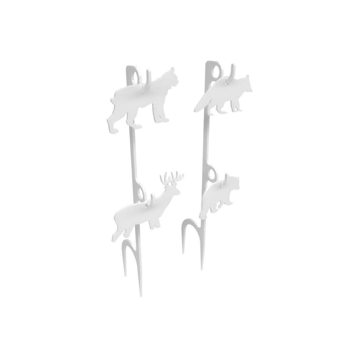 BIRCHWOOD CASEY 22 RIMFIRE AR500 14'' ANIMAL TARGET SET