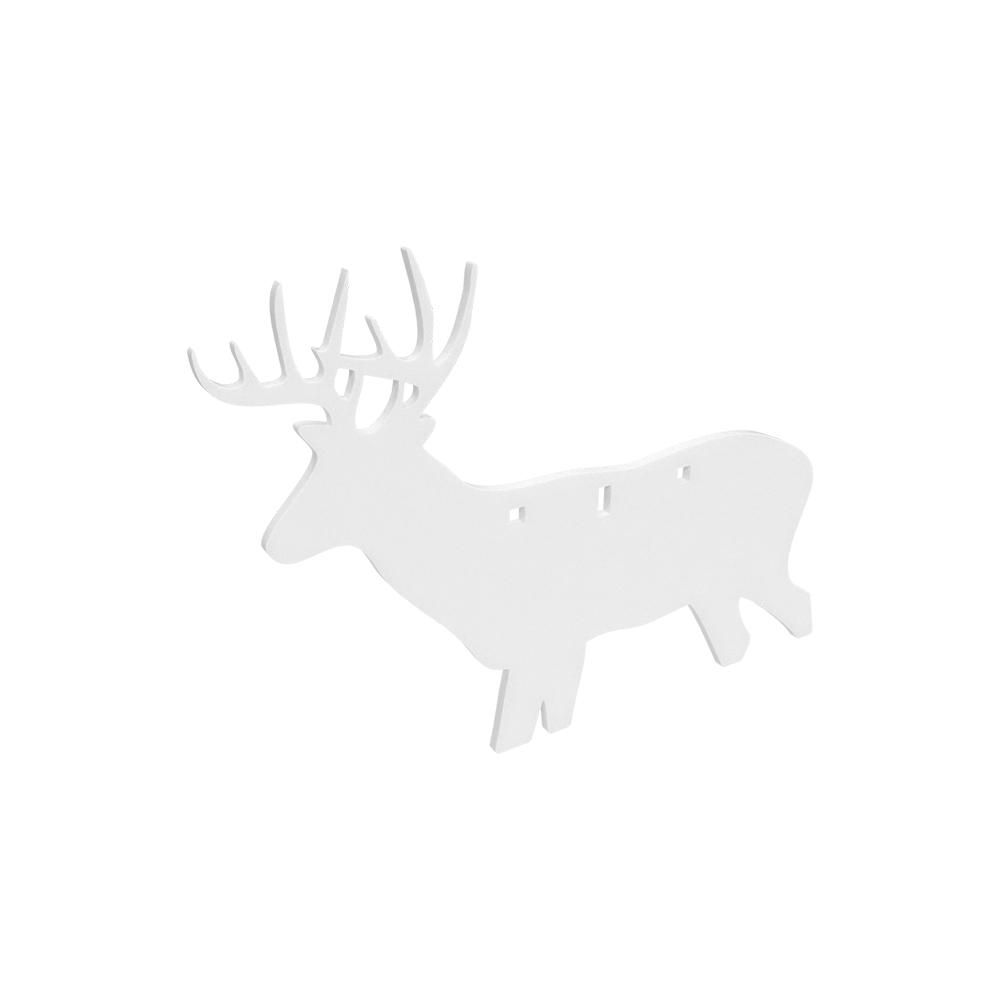 BIRCHWOOD CASEY AR500 38'' SILHOUETTE  3HOLE  DEER