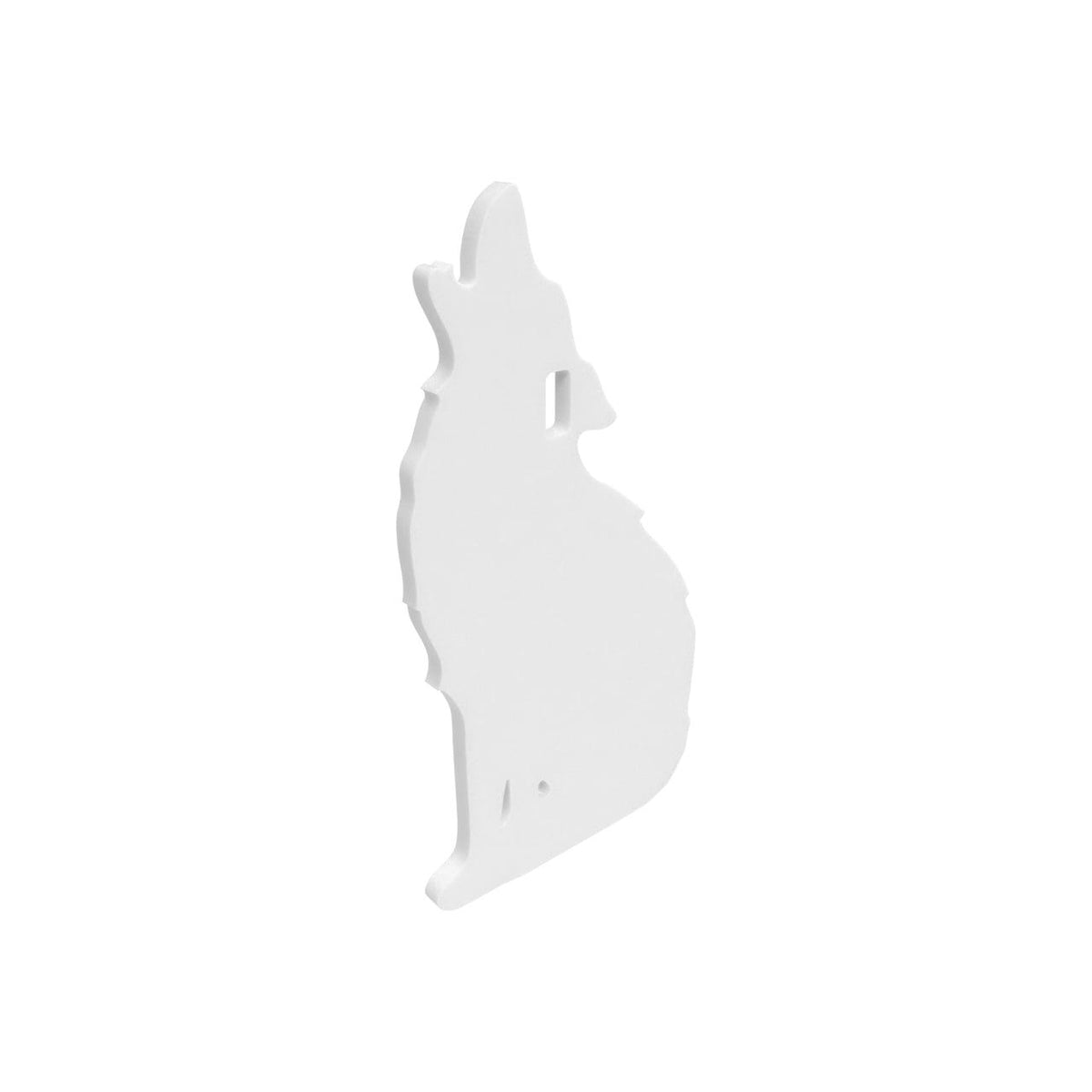 BIRCHWOOD CASEY AR500 38'' SILHOUETTE  1HOLE  HOWLING COYOTE