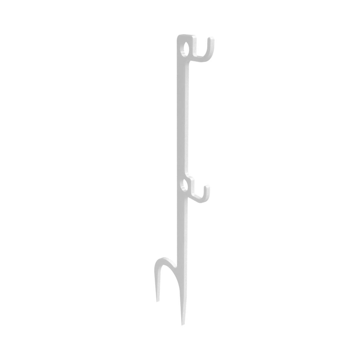 BIRCHWOOD CASEY GROUND STAKE STEEL TARGET HANGER  DOUBLE HOOK