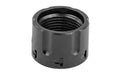 Backup Tactical Pistol Thread Protector, Revolver Cylinder, Black Finish, 1/2X28