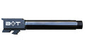 Backup Tactical Barrel, 9MM, Nitride Finish, Black, 1/2X28 Thread Pitch