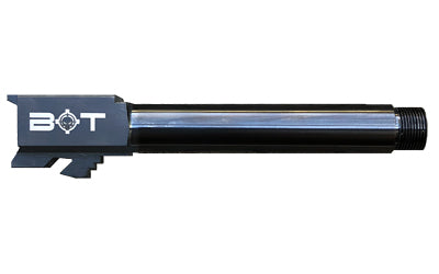 Backup Tactical Barrel, 9MM, Nitride Finish, Black, 1/2X28 Thread Pitch