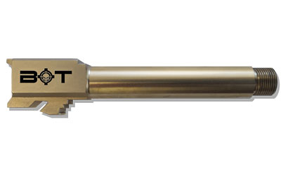 Backup Tactical Barrel, 9MM, Matte Finish, Flat Dark Earth, 1/2X28 Thread Pitch
