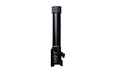 Backup Tactical Barrel, 9MM, Nitride Finish, Black, 1/2X28 Thread Pitch