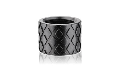 Backup Tactical Hash Marks, Pistol Thread Protector, Black Finish, 1/2X28