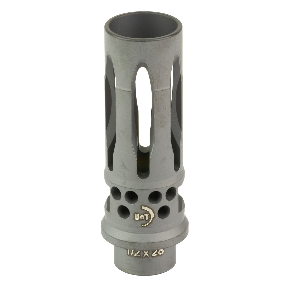 B&T USA Assault Closed Tine, 5.56 NATO, 1/2x28, DLC Coated Finish, Black