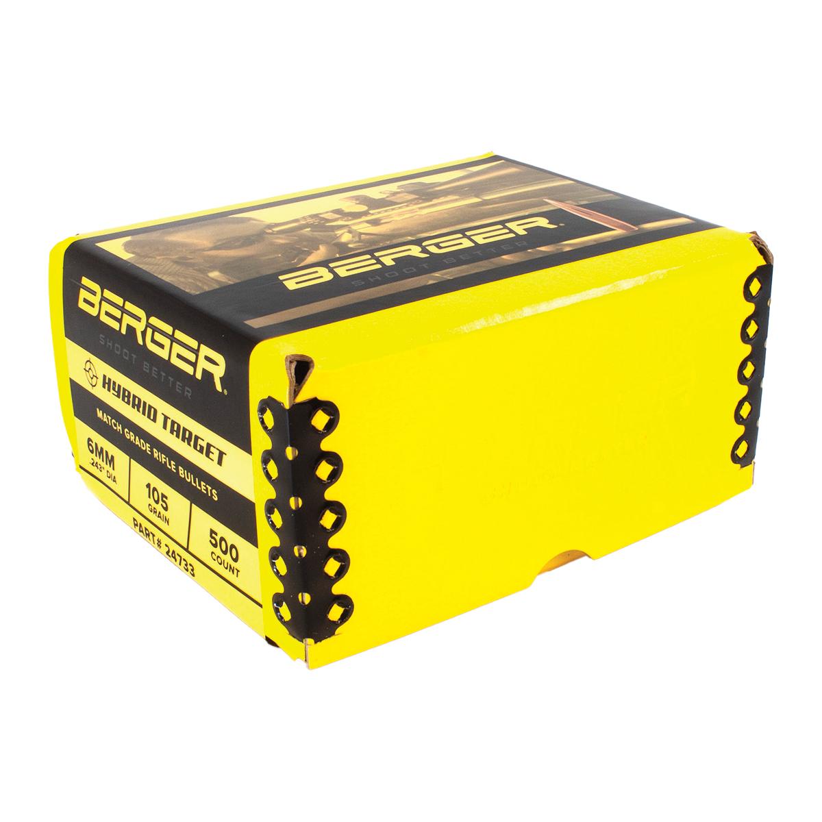 6MM 105GR MTCH HYBRID TARGET 500 ct BULLETS