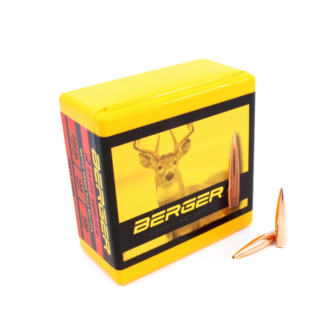 Berger 25 cal 133gr Elite Hunter 100rd Box