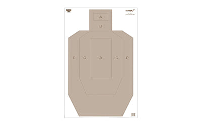 B/C EZE-SCORER IPSC TGT 100-23X35
