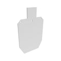 Birchwood Casey AR500 Gong, Full IPSC Silhouette Target, Double Hang Hole, Powder Coat