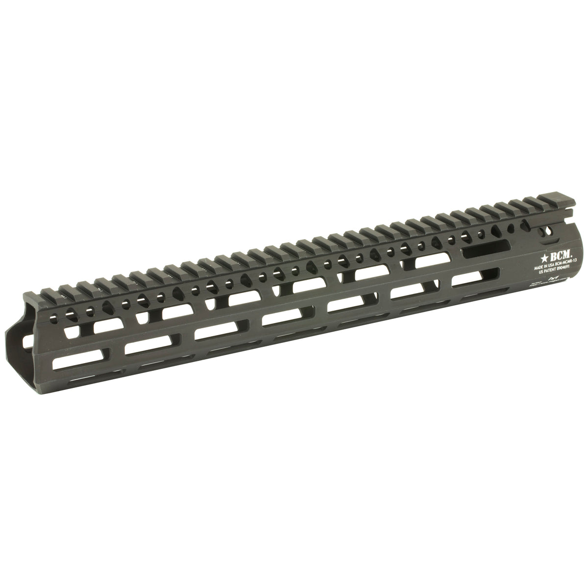 Bravo Company 13" MLOK Compatible Modular Rail (MCMR), For AR Rifles, Black