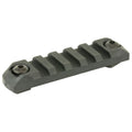 Bravo Company 3" Polymer Picatinny Rail Section, MLOK Compatible, Black