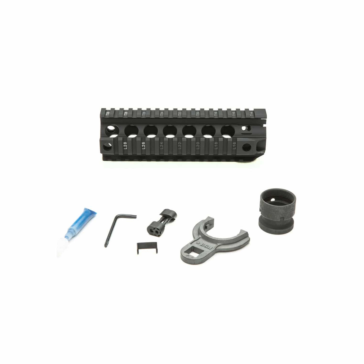 Open Box Return - BCM QRF Quad Rail Free Float AR-15 Handguard - 5 Lengths - 7-inch