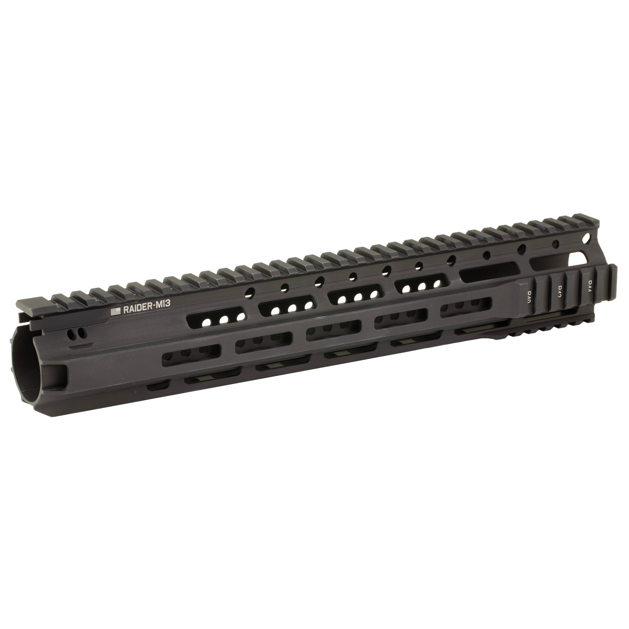 Bravo Company RAIDER-M M-LOK Rail, Fits AR Rifles, 13" Long, Black