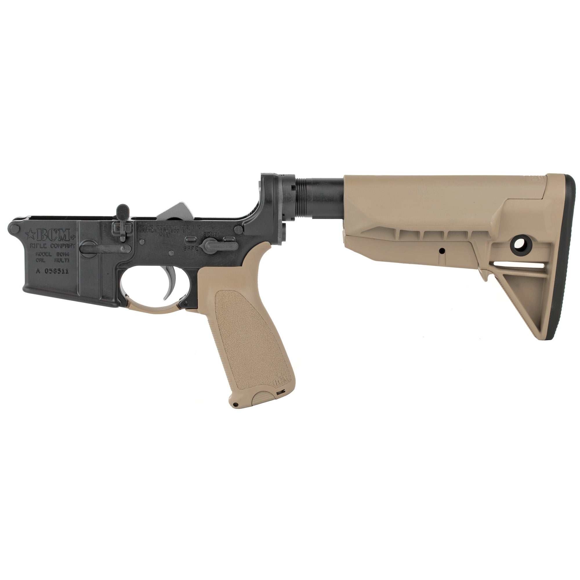 Bravo Company Semi-automatic Complete Lower Receiver, AR, 223 Remington/5.56 NATO