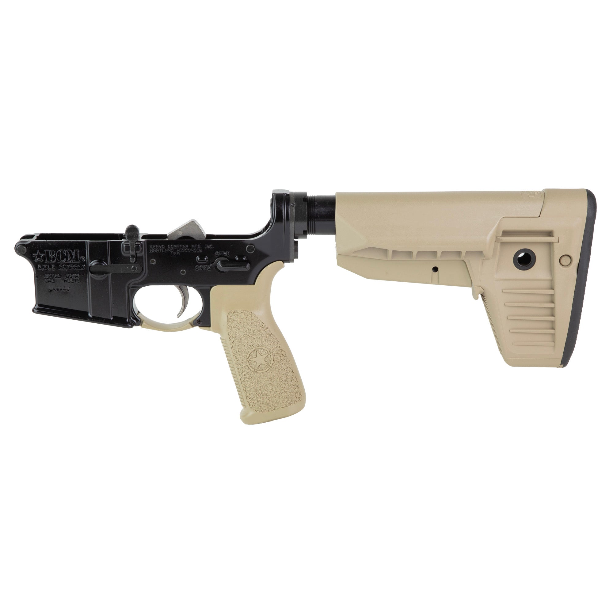Bravo Company BCM, Semi-automatic, Complete Lower Receiver, 223 Remington, N/A
