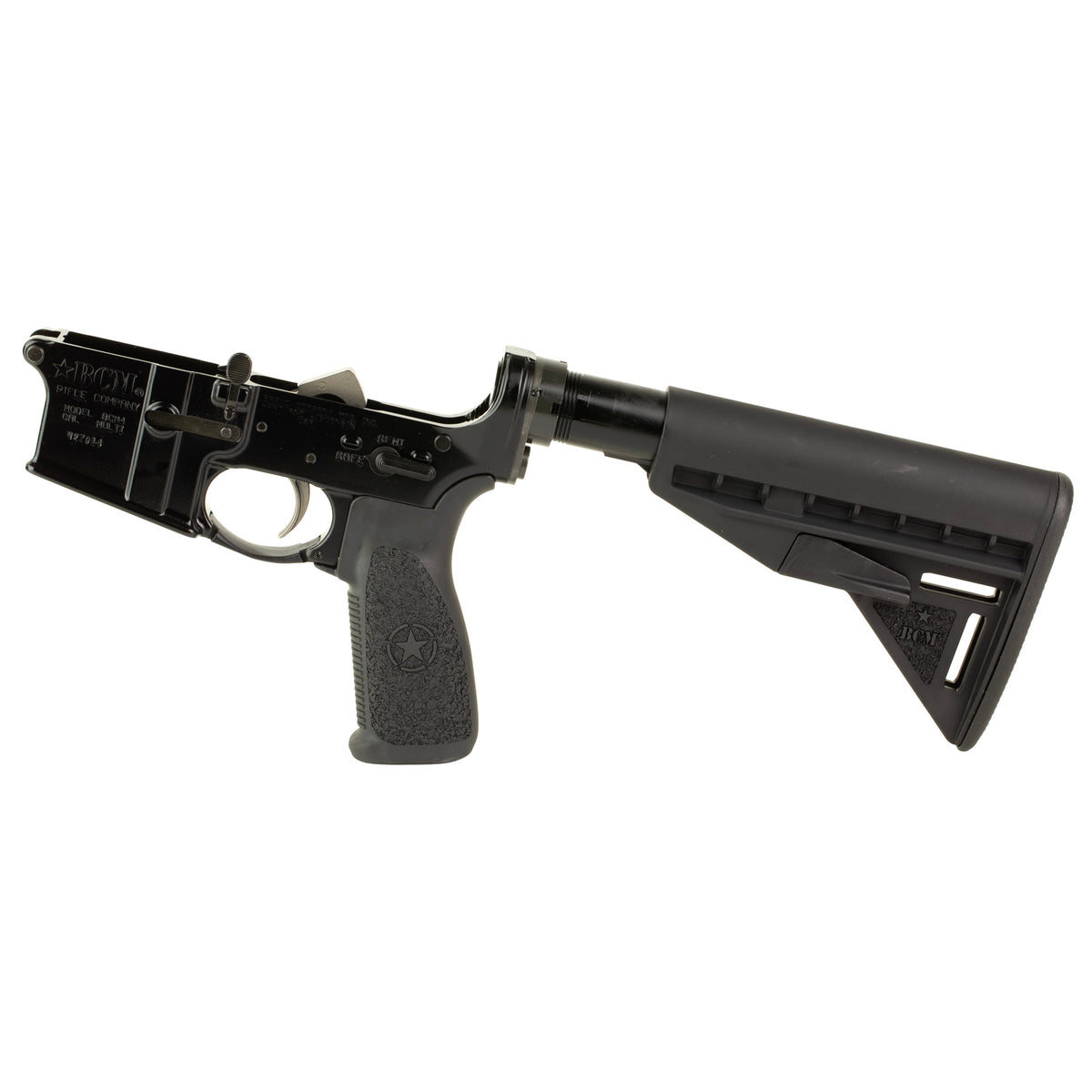 Bravo Company Complete Lower Receiver, AR-15, Multi Caliber, Anodized Finish, Black
