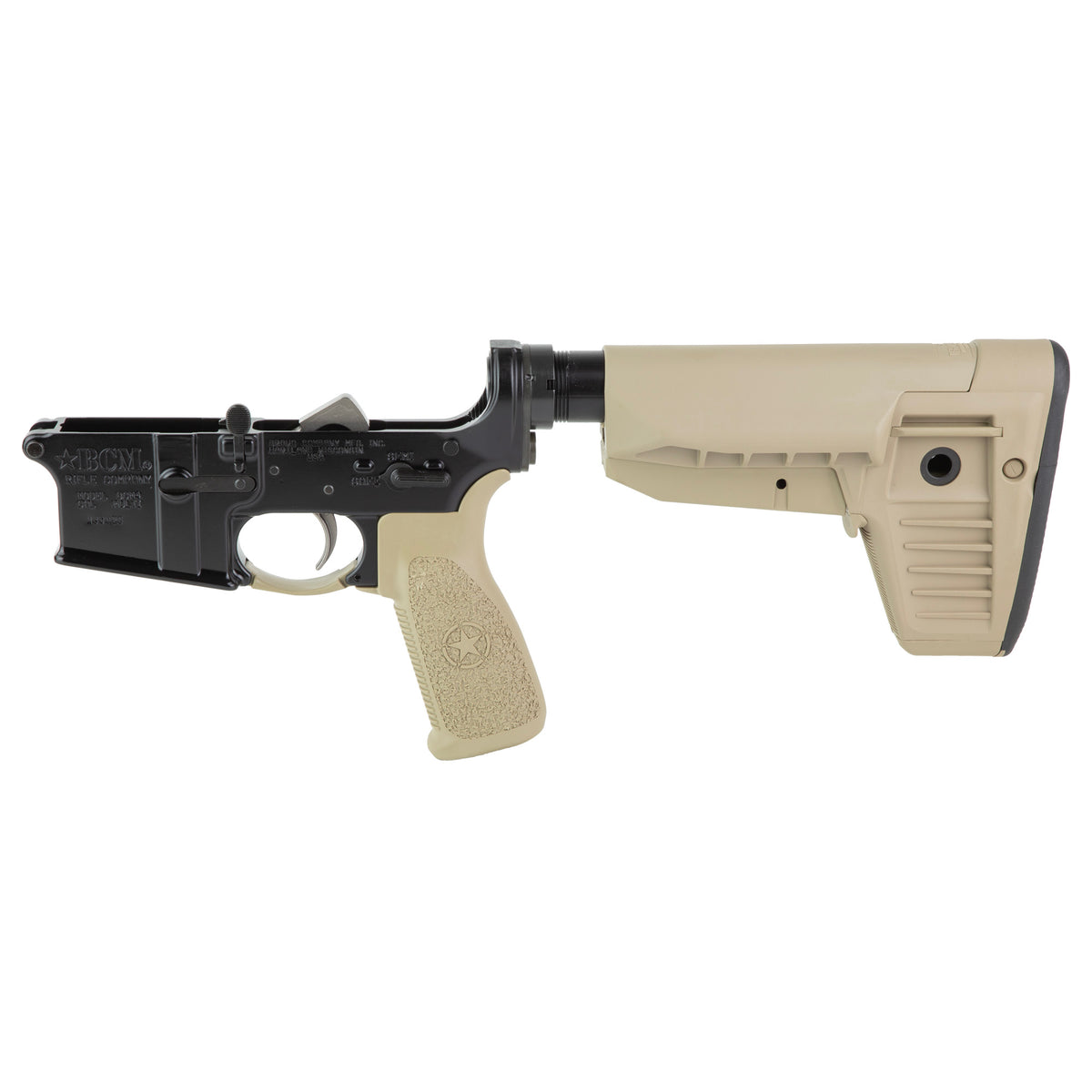 Bravo Company Complete Lower Receiver, AR-15, Multi Caliber, Anodized Finish