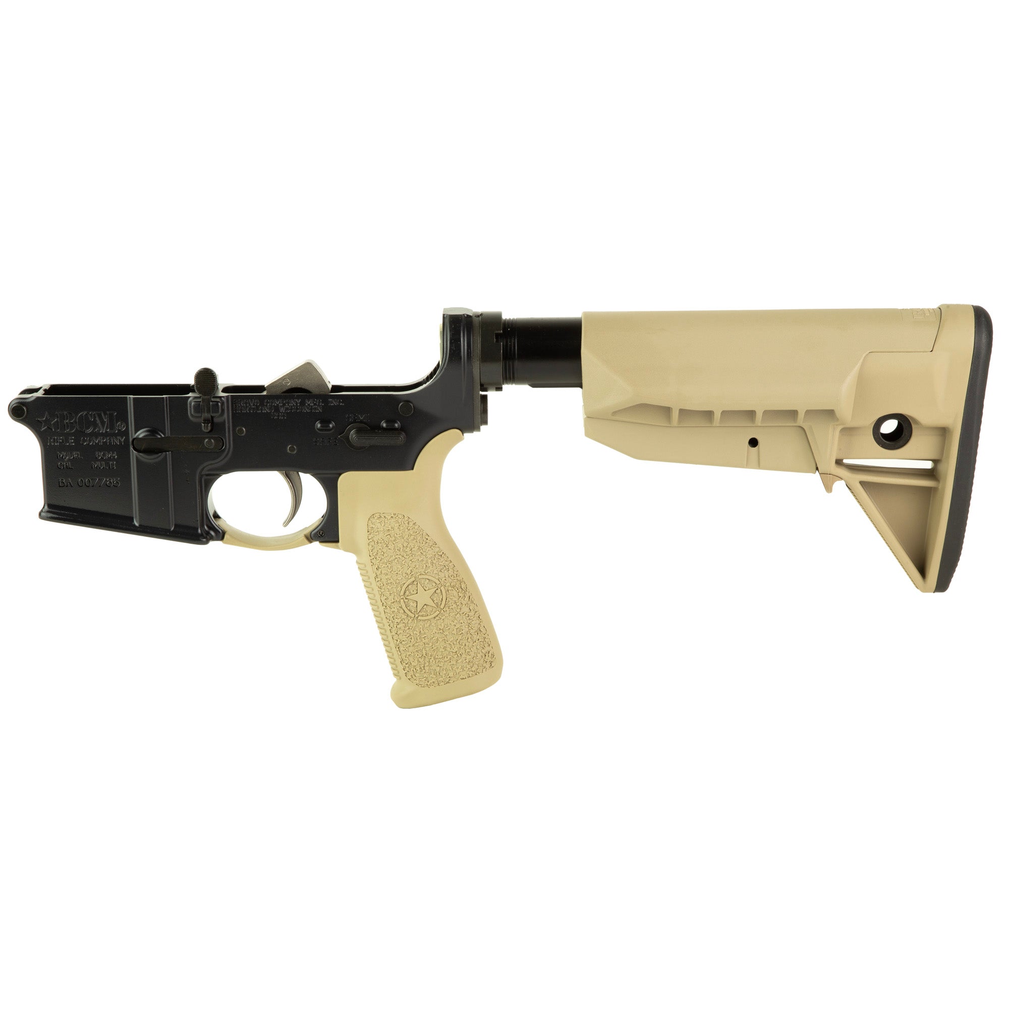 Bravo Company Complete Lower Receiver, AR-15, Multi Caliber, Anodized Finish