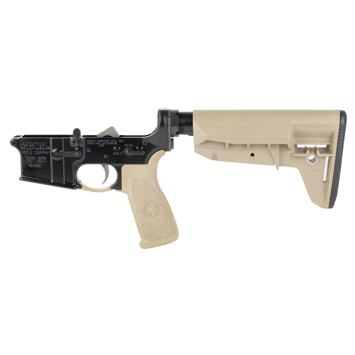 Bravo Company Complete Lower Receiver, AR-15, Multi Caliber, Anodized Finish