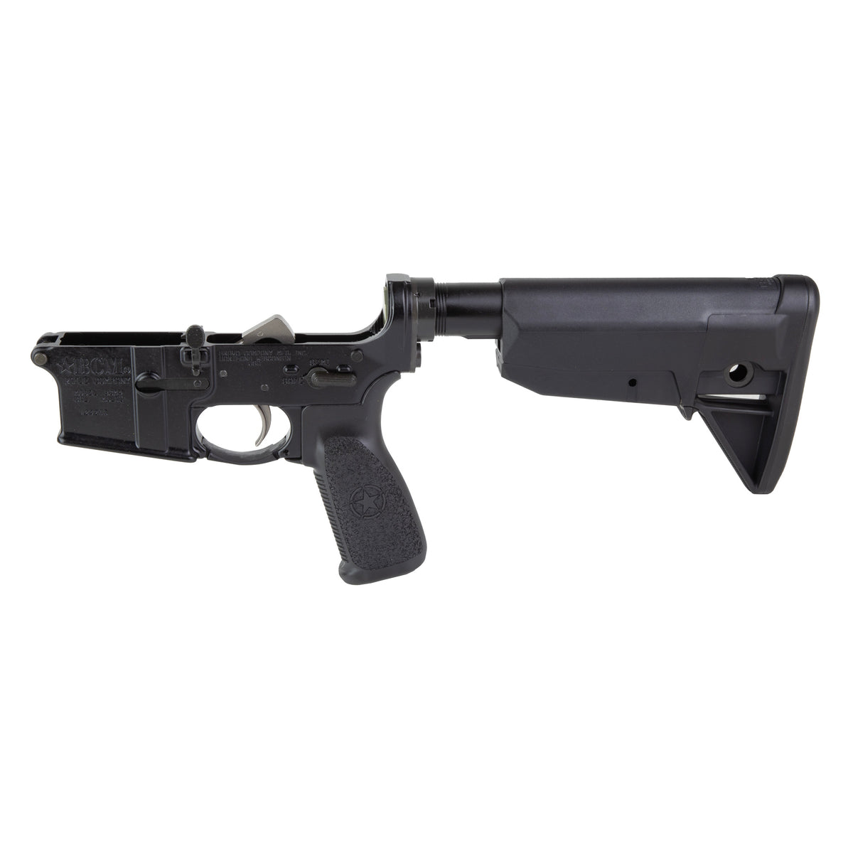 Bravo Company Complete Lower Receiver, AR-15, Multi Caliber, Anodized Finish, Black